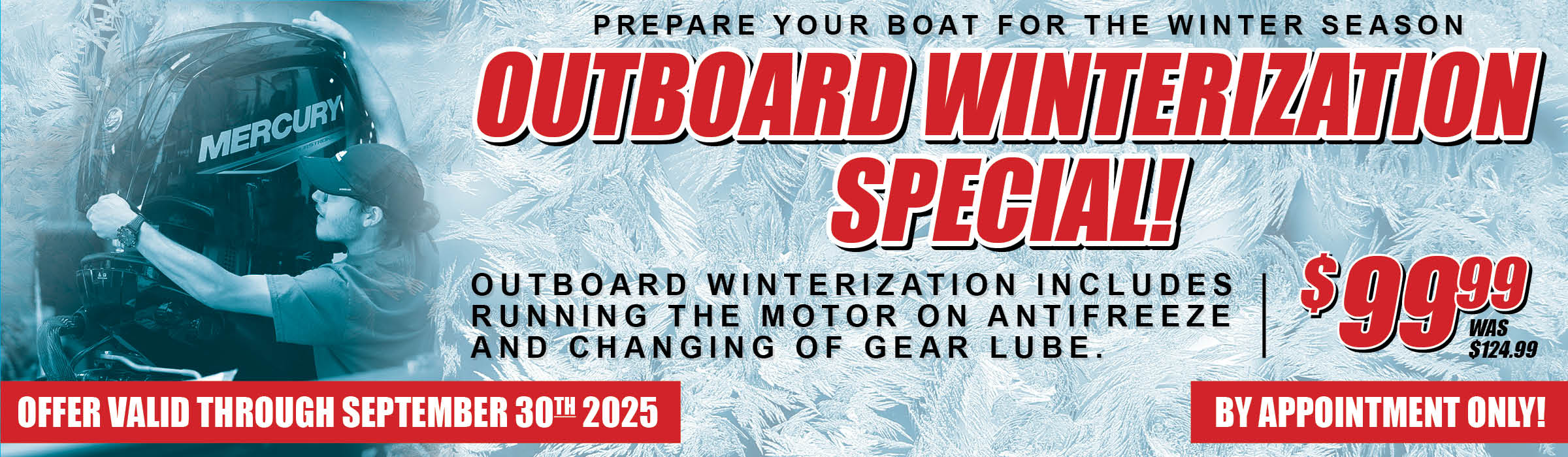 Boat Winterization - Banner